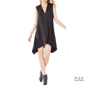 BCBG MAXAZRIA "Abrianna" Black A-Line Swing Dress | Size XXS | $268